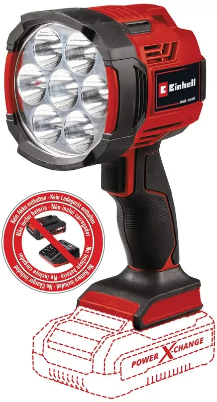 Einhell Akku-Lampe TE-CL 18/2500 LiAC-solo