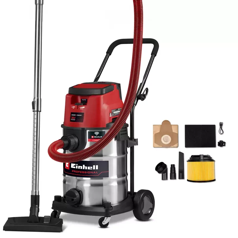 Einhell Professional Akku-Nass-Trockensauger TP-VC 36/30 S Auto-Solo
