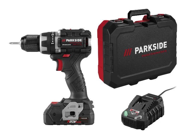 PARKSIDE PERFORMANCE 20 V Akku-Bohrschrauber PABSP 20 Li C4