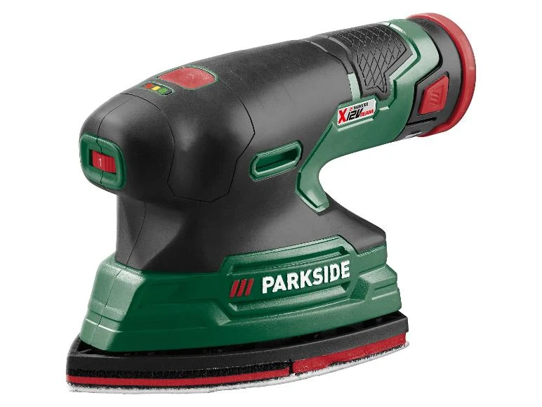 PARKSIDE Akku-Multischleifer-Starterset PAMS 12 B2