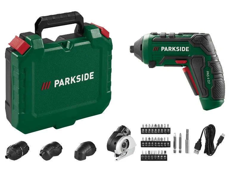 PARKSIDE Akku-Schrauber 4 in 1 PAS 4 D7