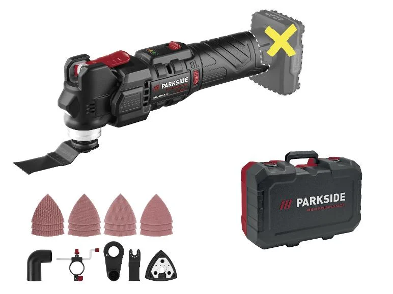 PARKSIDE PERFORMANCE 12 V Akku-Multifunktionswerkzeug PPMFWA 12 B2