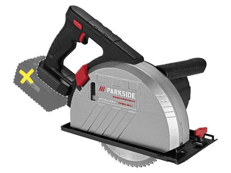 PARKSIDE PERFORMANCE Akku-Metallhandkreissäge PPMSA 20-Li A1