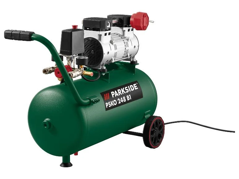 PARKSIDE Silent-Kompressor PSKO 248 B1, 24 l Kesselvolumen