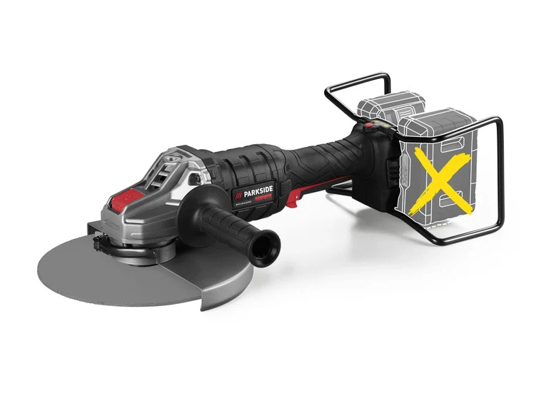 PARKSIDE PERFORMANCE Akku-Winkelschleifer PWSAP 40-Li A1